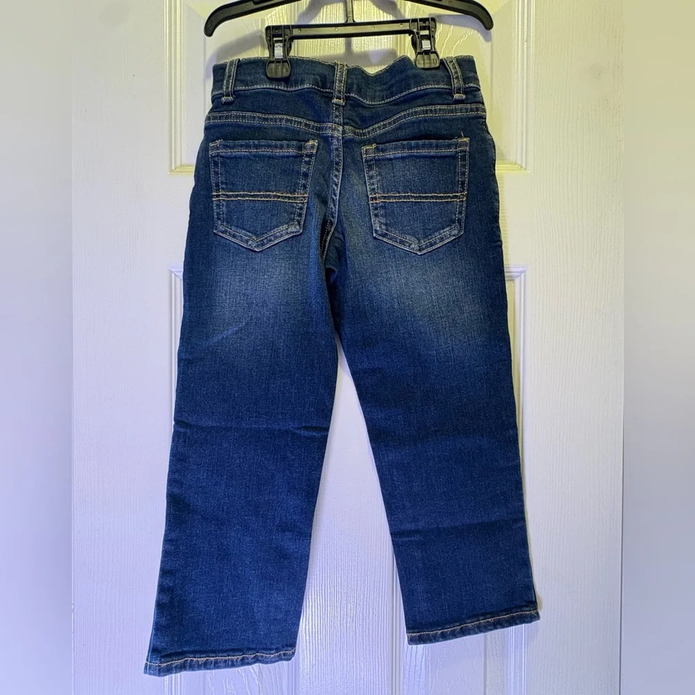 The Children’s Place boys Dark Blue Denim size 5Jeans new without tags‎